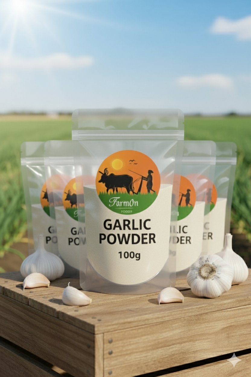Farmon Foods - Premium Garlic Powder 100% Natural"